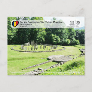 Carte Postale UNESCO WHS - Forteresses Daciennes - Sarmizegetusa