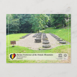 Carte Postale UNESCO WHS - Forteresses Daciennes - Sarmizegetusa