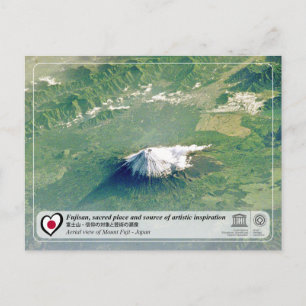 Carte Postale UNESCO WHS - Fujisan - Mount Fuji - 富 士 山