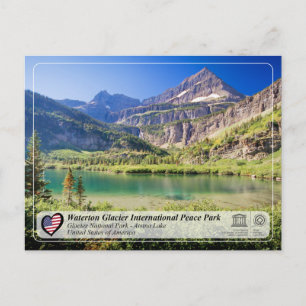 Carte Postale UNESCO WHS - Glacier NP - Lac Atsina