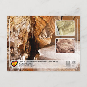 Carte Postale UNESCO WHS - Grotte d'Altxerri / Cueva de Altxerri