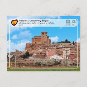 Carte Postale UNESCO WHS - Iglesia de Père Noël Tecla