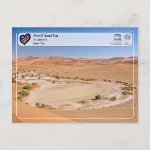 Carte Postale UNESCO WHS - Mer de sable du Namib
