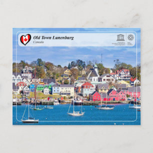 Carte Postale UNESCO WHS - Old Town Lunenburg