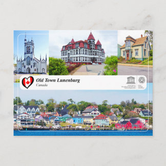 Carte Postale UNESCO WHS - Old Town Lunenburg