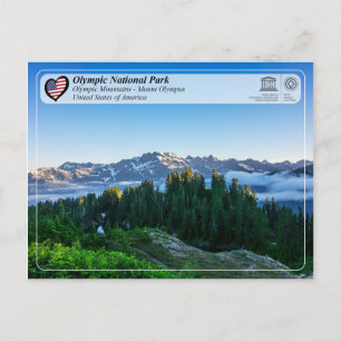 Carte Postale UNESCO WHS - Parc National Olympique - Mont Olympe
