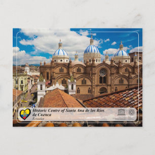 Carte Postale UNESCO WHS - Père Noël Ana de los Ríos de Cuenca