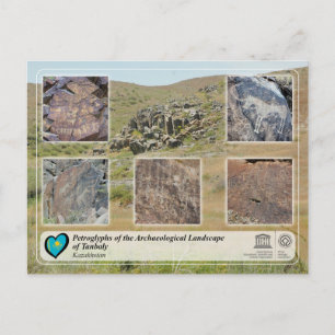 Carte Postale UNESCO WHS - Pétroglyphes de Tanbaly