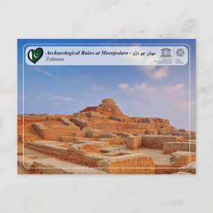 Carte Postale UNESCO WHS - Ruines archéologiques à Moenjodaro