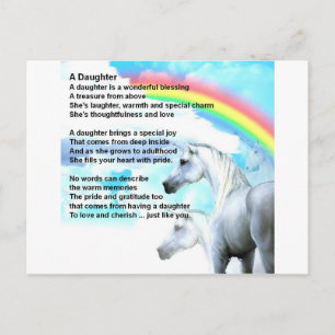 Carte Postale Unicorn