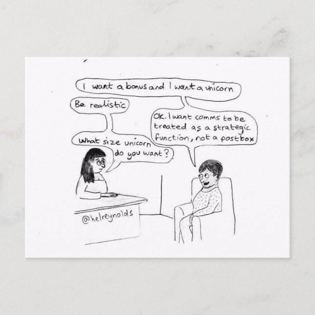 Carte postale Unicorn Corporate Communications (Devant)