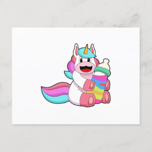 Carte Postale Unicorn with Baby bottle.PNG