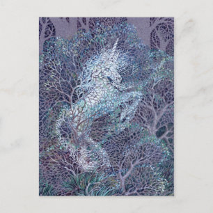 Carte Postale Unicorn Woods Deva