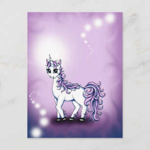 Carte Postale Unicorne