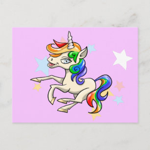 Carte Postale Unicorne