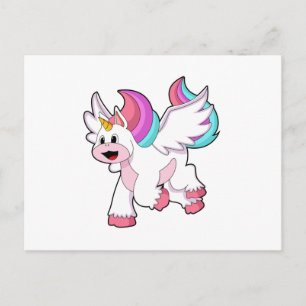 Carte Postale Unicorne avec Wing.PNG