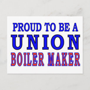 CARTE POSTALE UNION BOILER MAKER