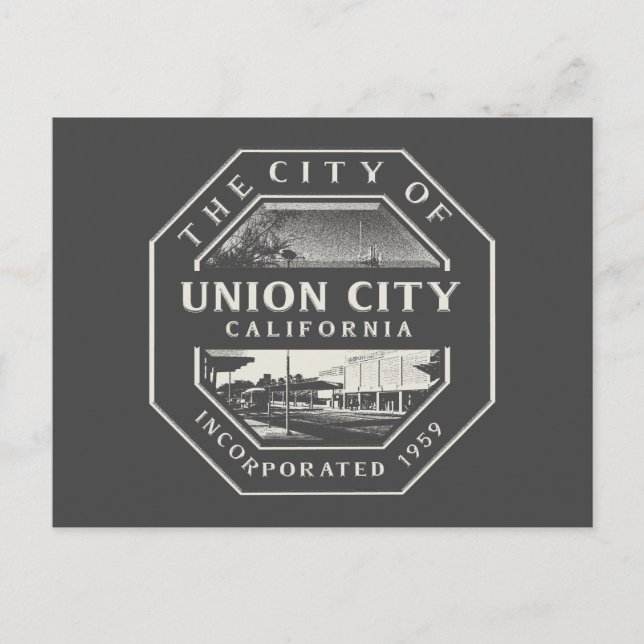 CARTE POSTALE UNION CITY - ALAMEDA CALIFORNIE (Devant)