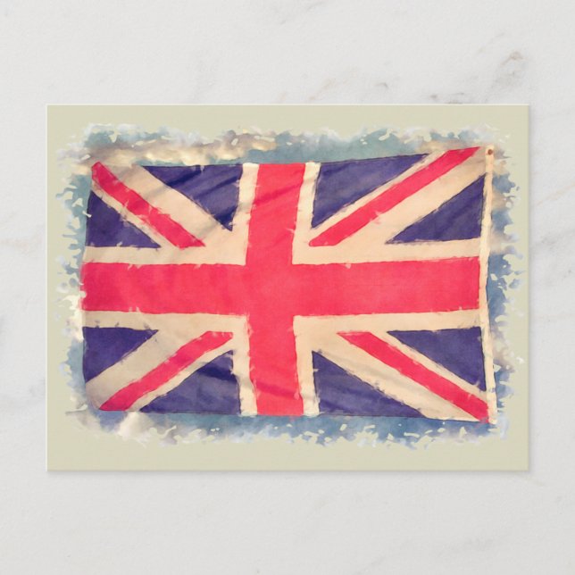 CARTE POSTALE UNION JACK (Devant)