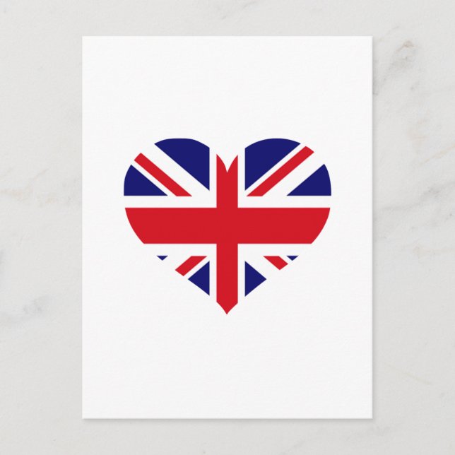 Carte Postale UNION JACK britannique (Devant)