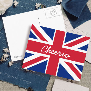 Carte Postale Union Jack Cheerio