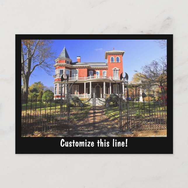 Carte Postale Unique au-dessus (Devant)