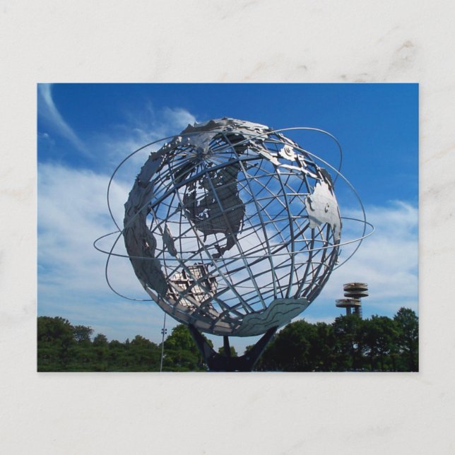 Carte postale Unisphere (Devant)