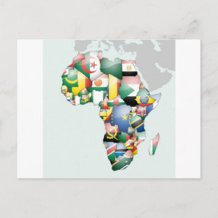 Carte Postale United by Colors : Une célébration de l'Afrique da