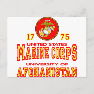Carte Postale United States Marine Corps University Afghanistan