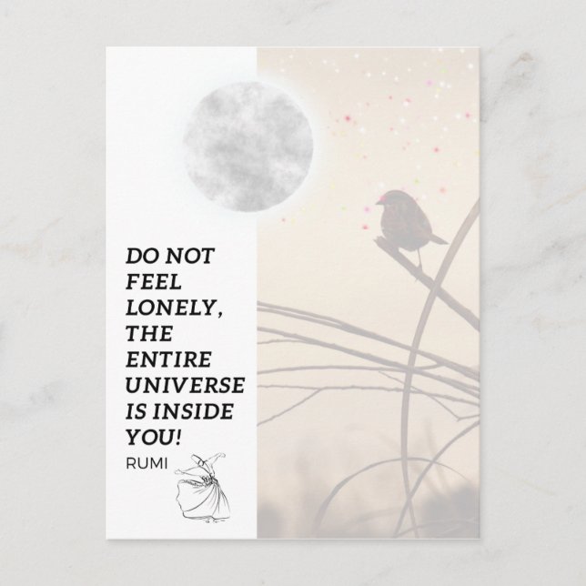 Carte Postale Univers en vous (Devant)