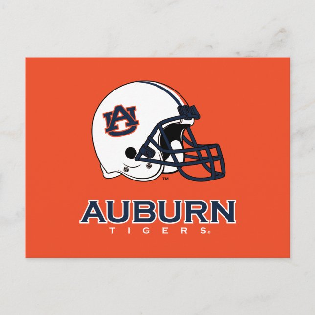 Carte Postale Université d'Auburn | Football d'Auburn (Devant)