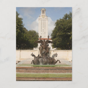 Carte Postale Université de Texad Horloge Tower.