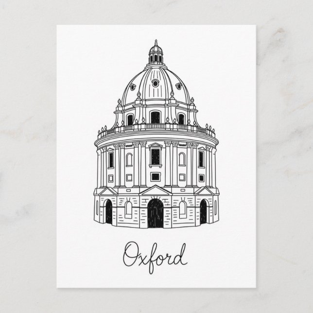 Carte Postale Université d'Oxford Radcliffe Camera Angleterre Vo (Devant)