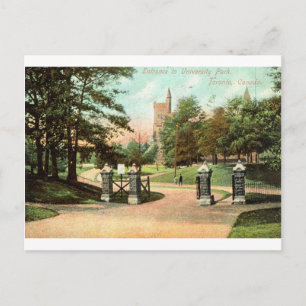 Carte Postale University Park, Toronto Canada 1907 Vintage