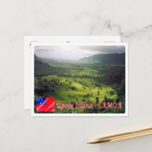 Carte Postale Upolu Island - Samoa -