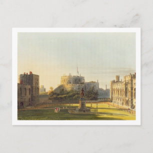 Carte Postale Upper Ward, Château de Windsor, de "Royal Reside"