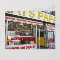 Upper West Side Hot Dog Shop New York City NYC