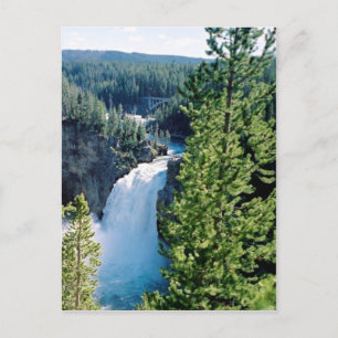 Carte Postale Upper Yellowstone Falls