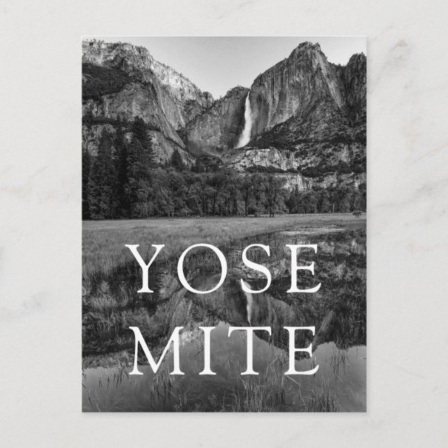 Carte Postale Upper Yosemite Falls Pittoresque (Devant)