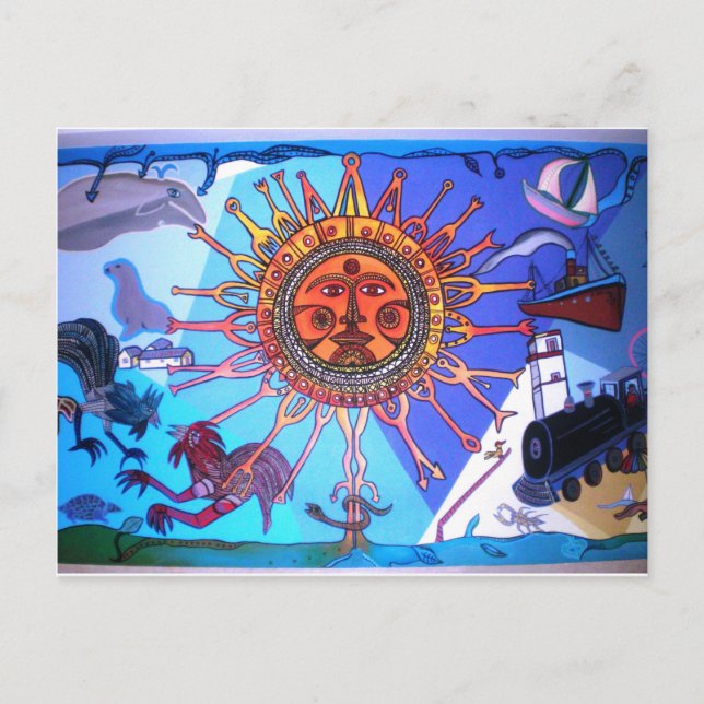 Carte Postale Uruguay Conrad Wall (Devant)