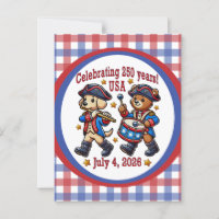 USA 250th Anniversary Souvenir - Patriotique