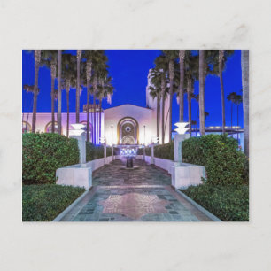 Carte Postale USA, Californie, Los Angeles, Union Station