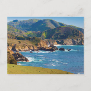 Carte Postale USA, Californie. Panorama De Big Sur Avec Bixby