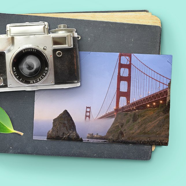 Carte Postale USA, Californie, San Francisco. Porte d'or 3 (Postcard on book)