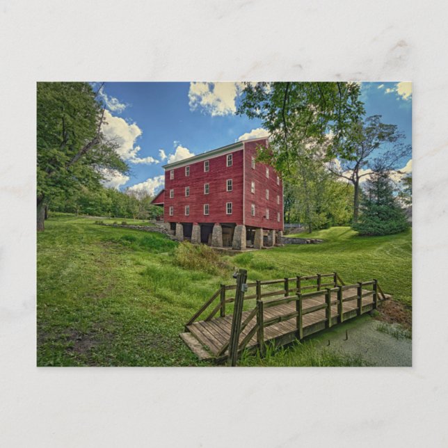 Carte Postale USA, Indiana, Cutler. Adams Mill (Devant)