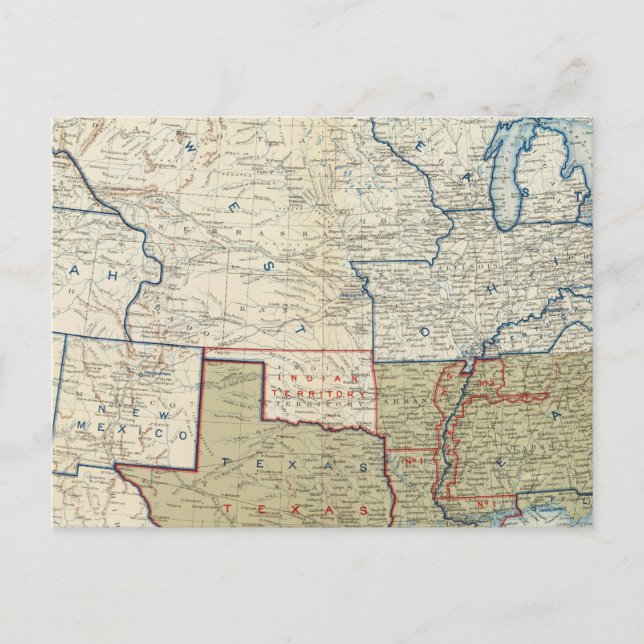 Carte Postale USA juin 1861 (Devant)