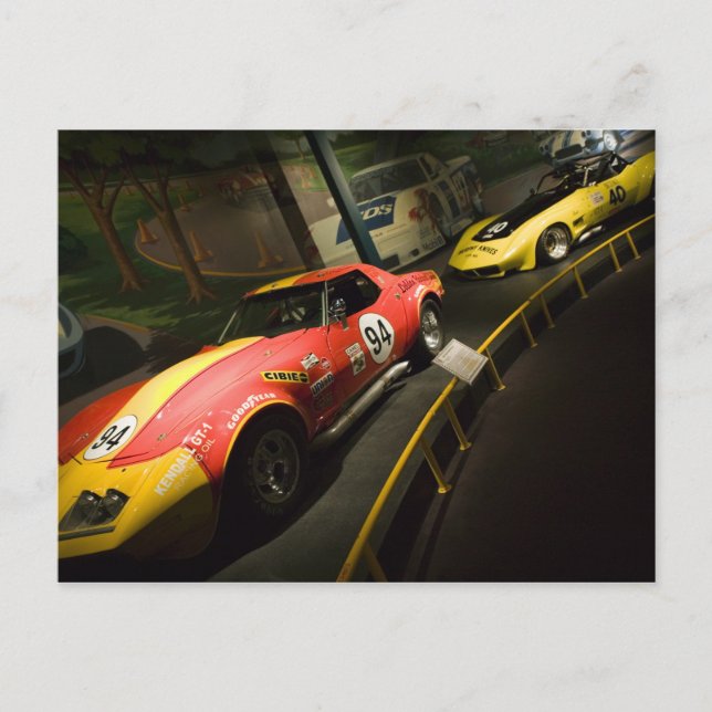 Carte Postale USA, Kentucky, Bowling Green : Corvette nationale  (Devant)