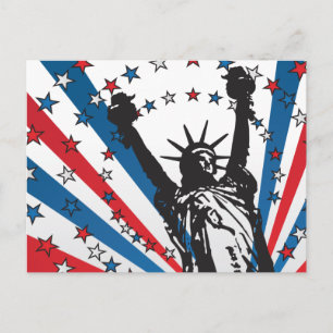 Carte Postale USA Liberty