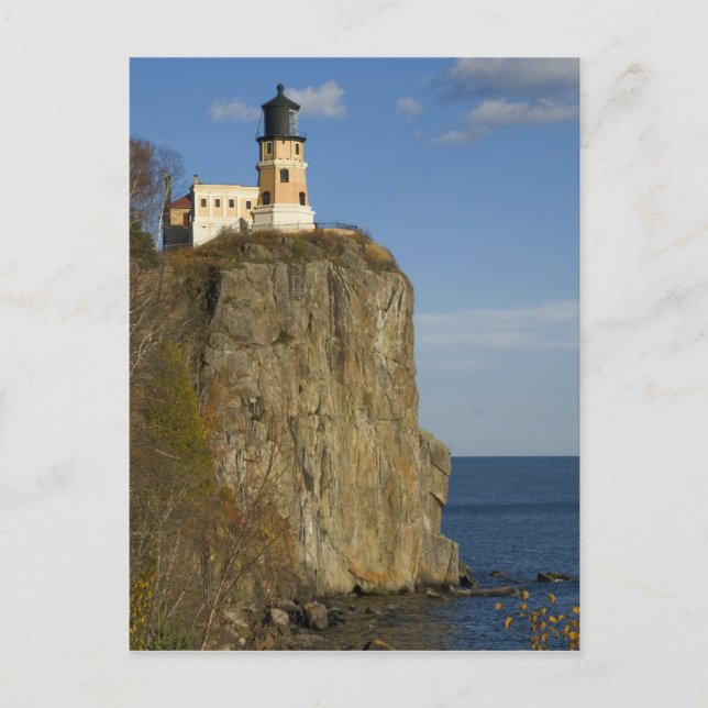 Carte Postale USA, Minnesota. Phare de Split Rock sur le lac (Devant)