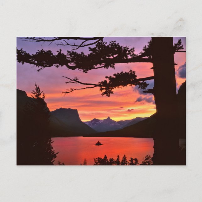 Carte Postale USA, Montana, Glacier National Park. Landscape (Devant)
